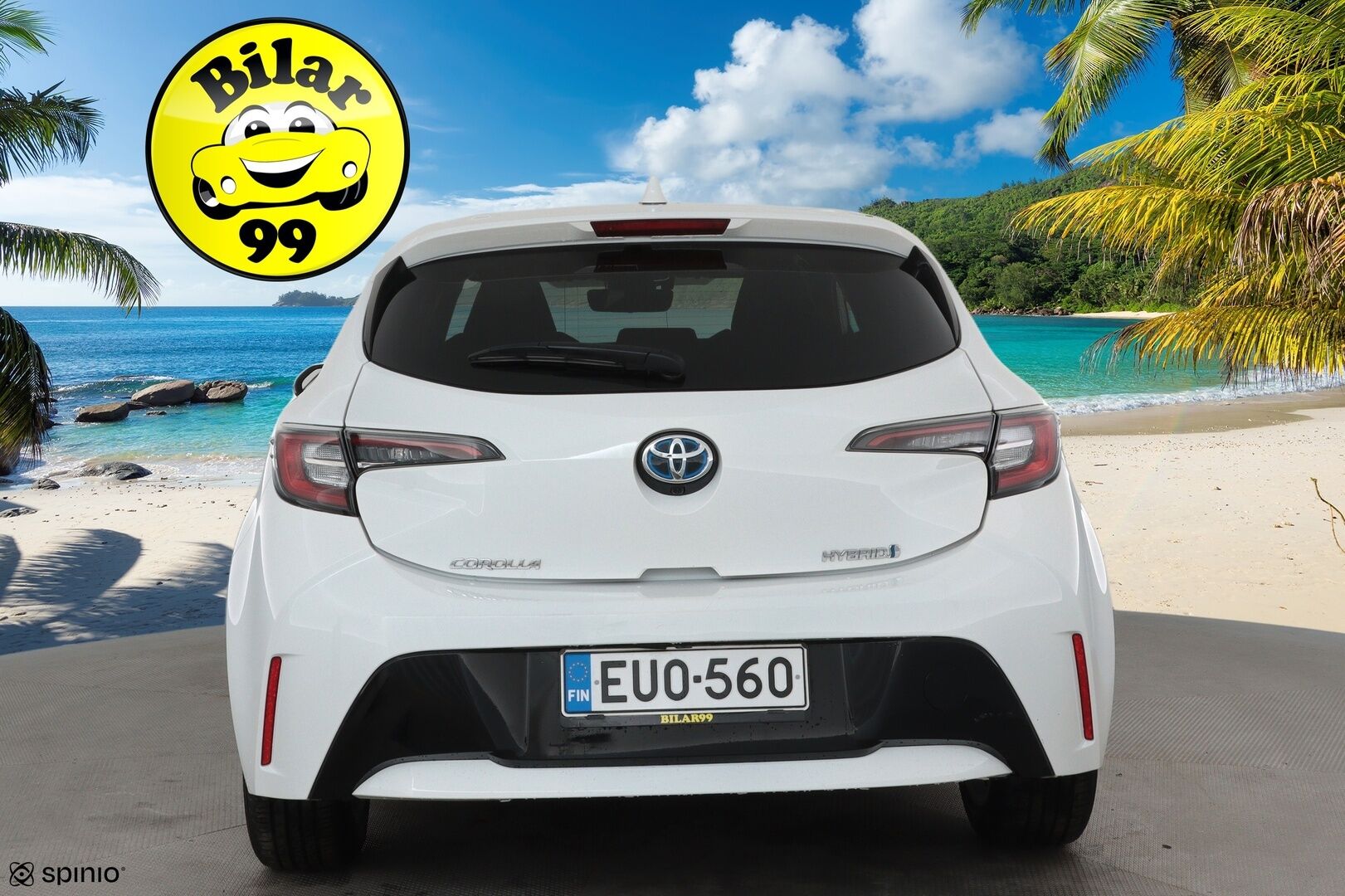 Toyota Corolla 2023 Hatchback 1,8 Hybrid Prestige Edition **ACC / Puolinahat / P.kamera / KeylessGo / LED** - Suomi-auto / Kahdet renkaat aluvanteilla / Merkkihuollettu