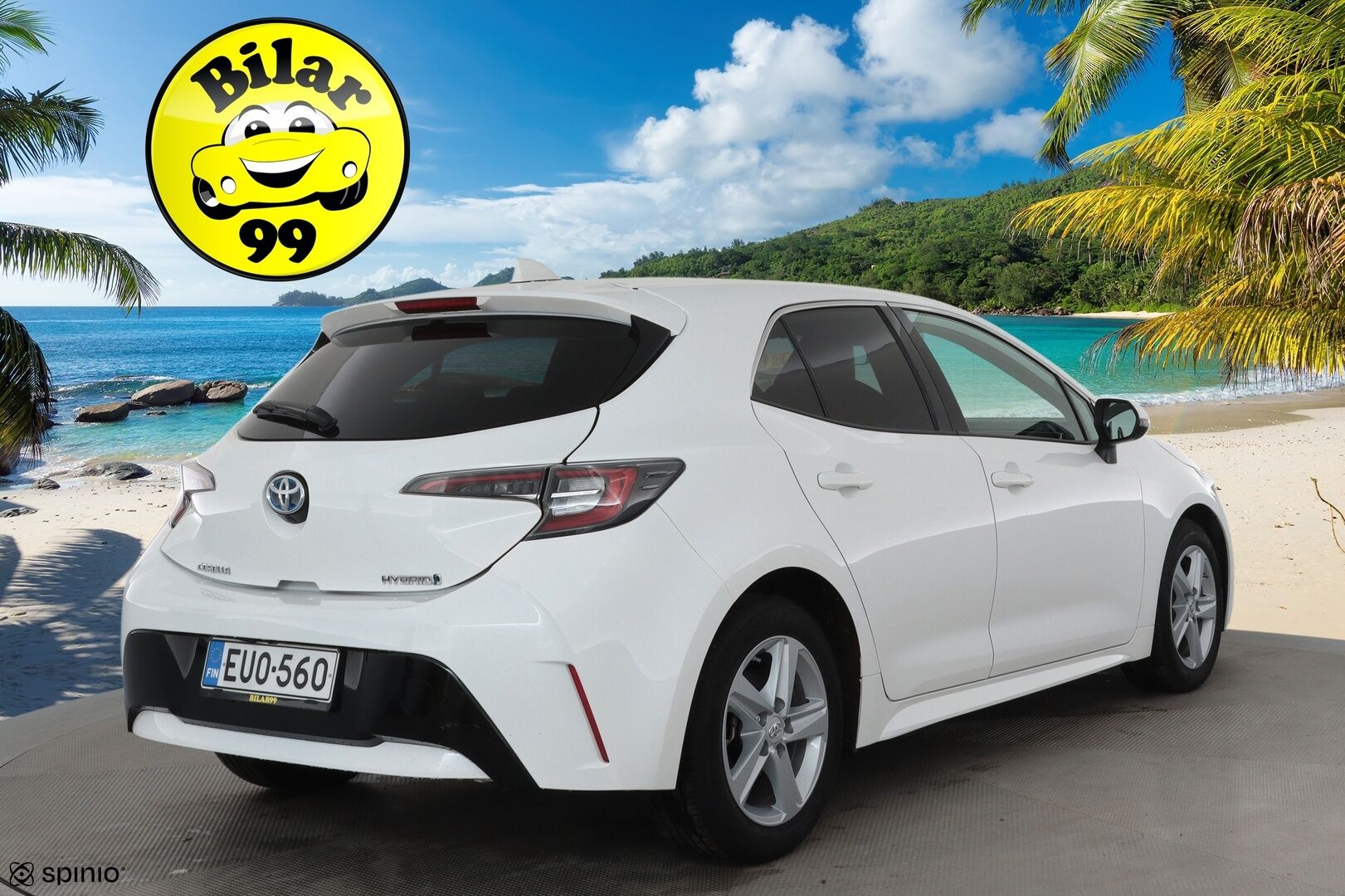 Toyota Corolla 2023 Hatchback 1,8 Hybrid Prestige Edition **ACC / Puolinahat / P.kamera / KeylessGo / LED** - Suomi-auto / Kahdet renkaat aluvanteilla / Merkkihuollettu