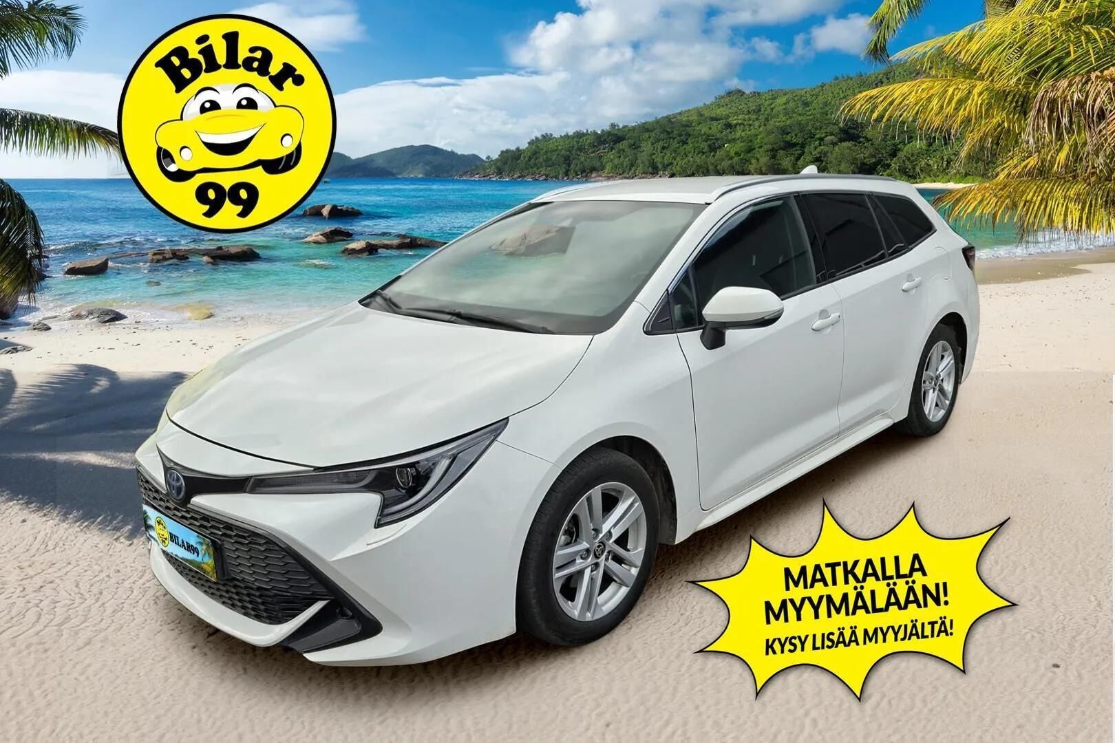 Toyota Corolla 2023 Touring Sports 1,8 Hybrid Prestige Edition *ACC / Kamera / Ratinlämmitin / Sähkökontti / Puolinahkasisusta* - Suomi-auto / Kahdet renkaat aluvantein / Seuraava katsastus 03/2027 - HULLUT AVAJAISHULINAT KORKOTARJOUS 3,29 %