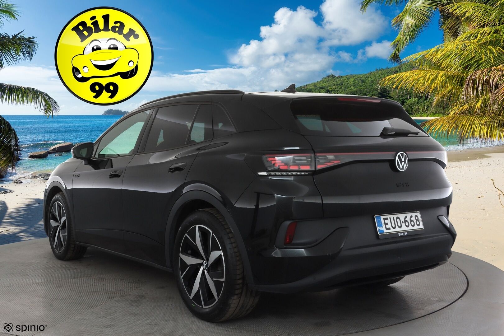 Volkswagen ID.4 2023 GTX Dual Motor AWD, akku 77 kWh * ACC / ILP / Koukku / IQ-Light / 360-Kamera / Keyless / Puolinahat / Apple&Android * - 1.Om Suomi-auto / Kahdet Renkaat