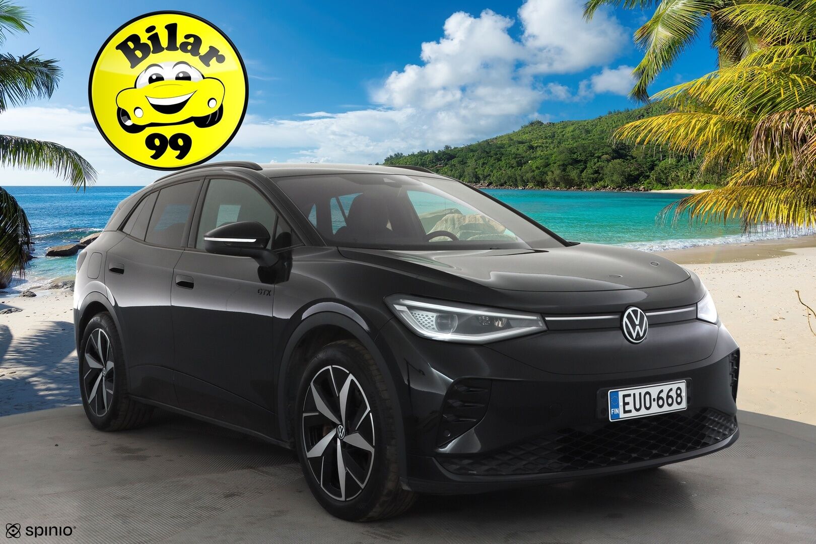 Volkswagen ID.4 2023 GTX Dual Motor AWD, akku 77 kWh * ACC / ILP / Koukku / IQ-Light / 360-Kamera / Keyless / Puolinahat / Apple&Android * - 1.Om Suomi-auto / Kahdet Renkaat