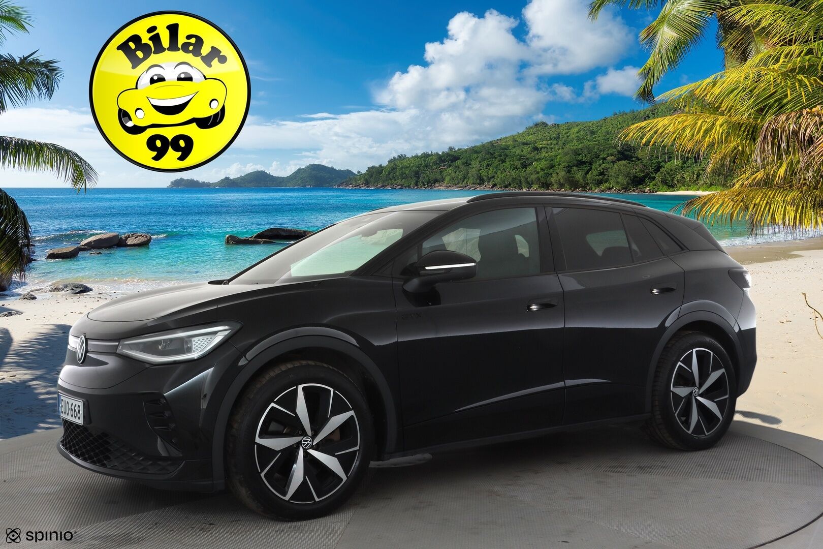 Volkswagen ID.4 2023 GTX Dual Motor AWD, akku 77 kWh * ACC / ILP / Koukku / IQ-Light / 360-Kamera / Keyless / Puolinahat / Apple&Android * - 1.Om Suomi-auto / Kahdet Renkaat