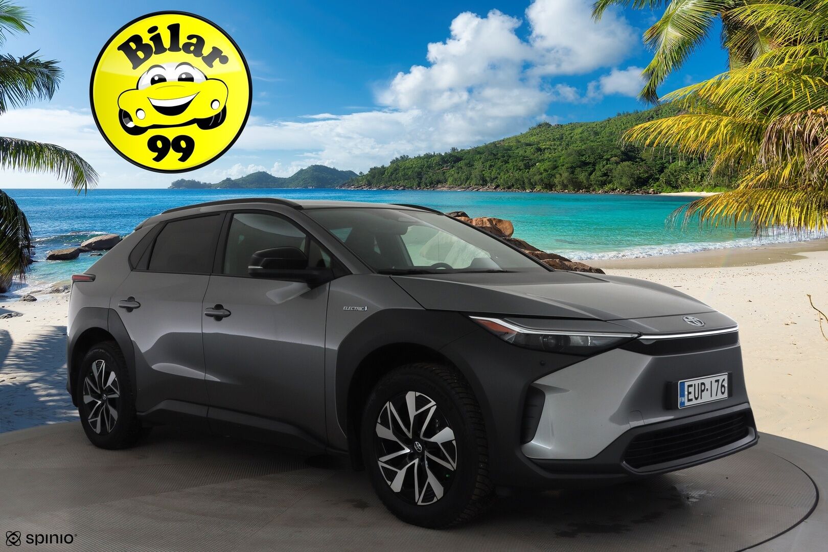 Toyota bZ4X 2023 Active * ACC / P.kamera / LED / Navi / Koukku / Sähköluukku / KeylessGo * - Suomi-auto / Kahdet renkaat aluvanteilla / Merkkihuollettu