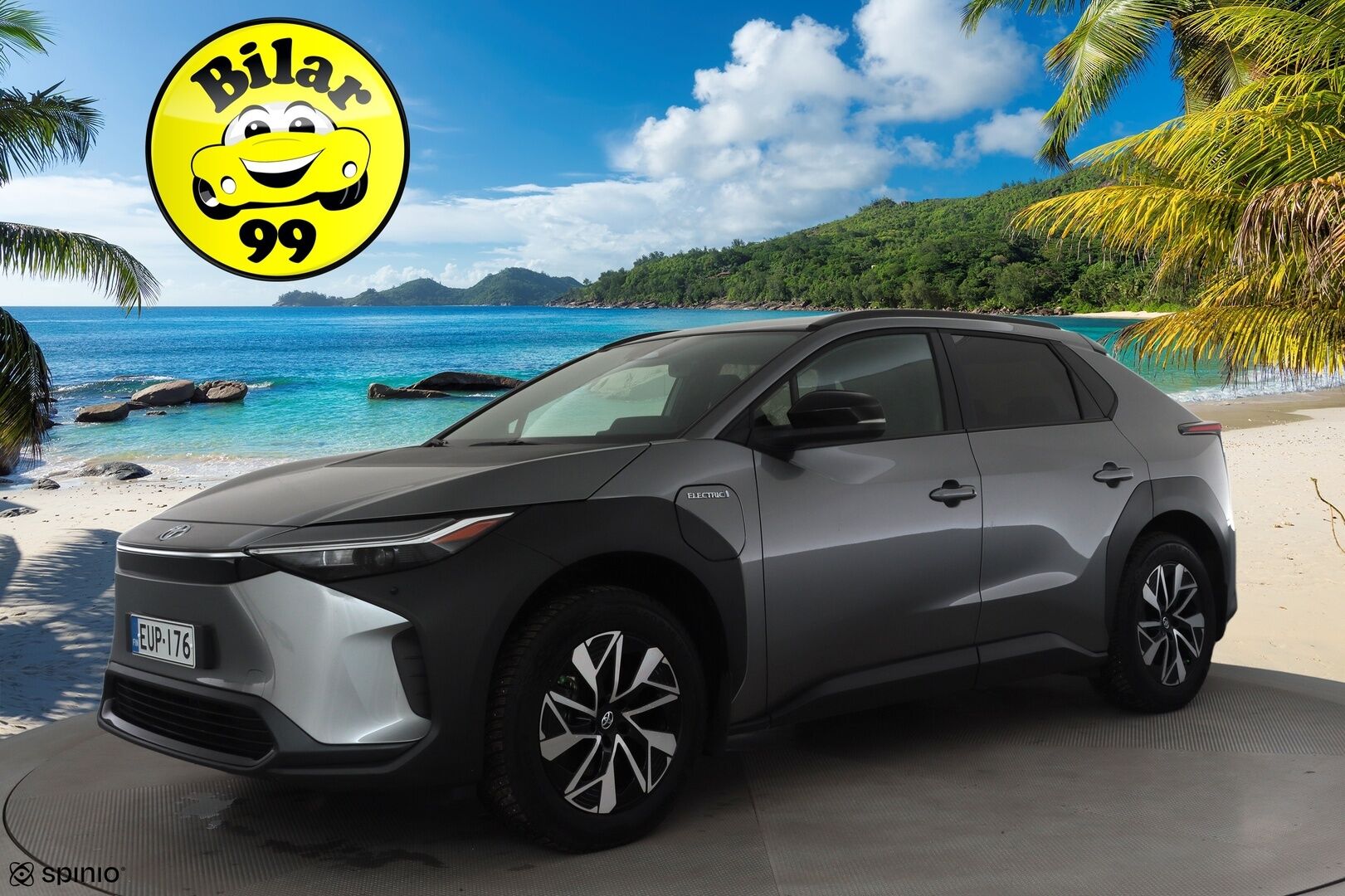 Toyota bZ4X 2023 Active * ACC / P.kamera / LED / Navi / Koukku / Sähköluukku / KeylessGo * - Suomi-auto / Kahdet renkaat aluvanteilla / Merkkihuollettu