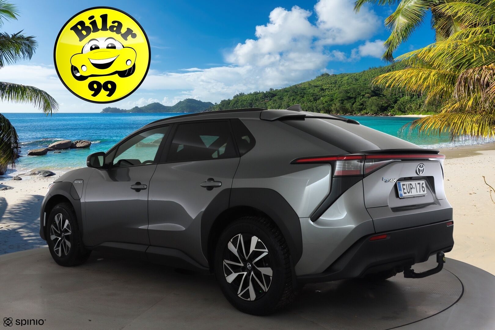 Toyota bZ4X 2023 Active * ACC / P.kamera / LED / Navi / Koukku / Sähköluukku / KeylessGo * - Suomi-auto / Kahdet renkaat aluvanteilla / Merkkihuollettu