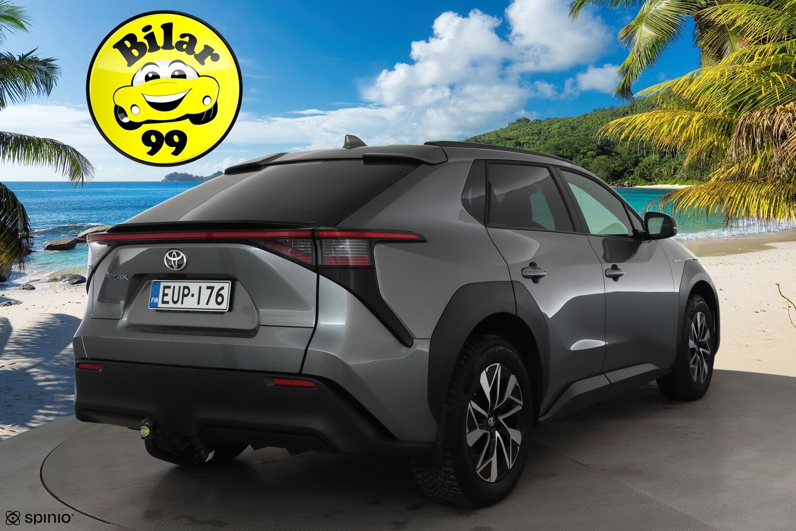 Toyota bZ4X 2023 Active * ACC / P.kamera / LED / Navi / Koukku / Sähköluukku / KeylessGo * - Suomi-auto / Kahdet renkaat aluvanteilla / Merkkihuollettu