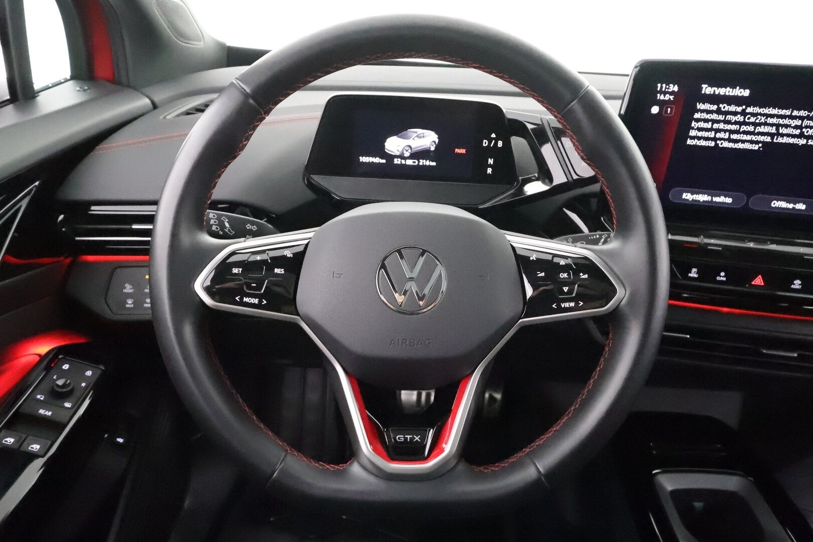 Volkswagen ID.4 2023 GTX Dual Motor AWD Business Max,  akku 77 kWh - | ACC | ILP | Koukku | Hierovat Muistipenkit | IQ-Light Matrix | Lasikatto | 360-Kamera | Puolinahat | HUD | Apple&Android | Suomi-auto | Kahdet Renkaat | Merkkihuollettu |