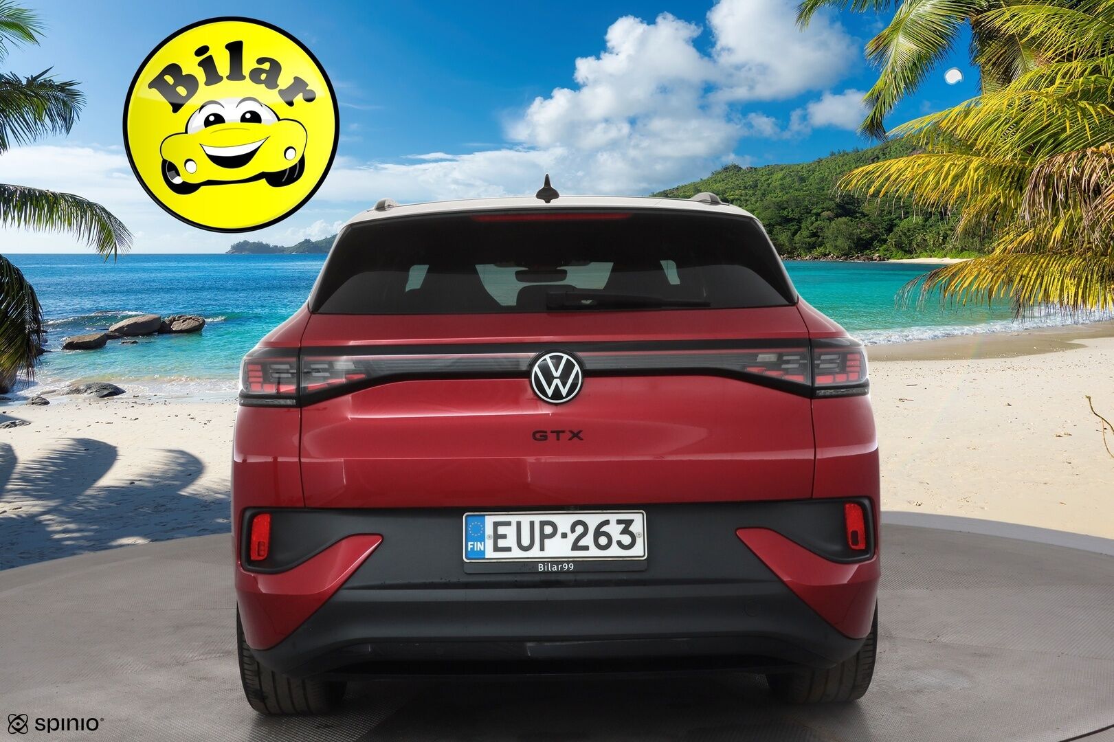 Volkswagen ID.4 2023 GTX Dual Motor AWD Business Max,  akku 77 kWh - | ACC | ILP | Koukku | Hierovat Muistipenkit | IQ-Light Matrix | Lasikatto | 360-Kamera | Puolinahat | HUD | Apple&Android | Suomi-auto | Kahdet Renkaat | Merkkihuollettu |