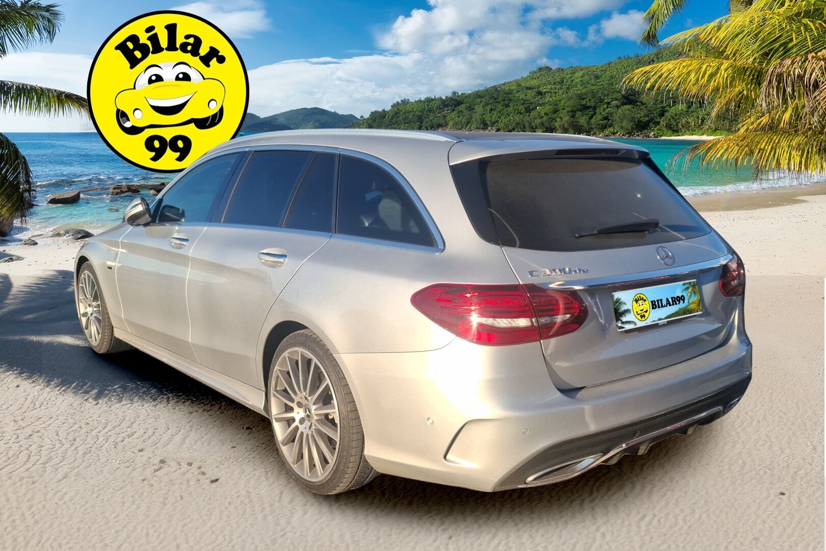 Mercedes-Benz C 2020 300 de T A Business AMG Edition EQ Power * DTR+Q / Panorama / Burmester / 360-Kamera / Multibeam / AirMatic / Keyless - AMG sisä- ja ulkopaketti / Puhdas Carvertical / SUPER VARUSTEET / Juuri huollettu&katsastettu