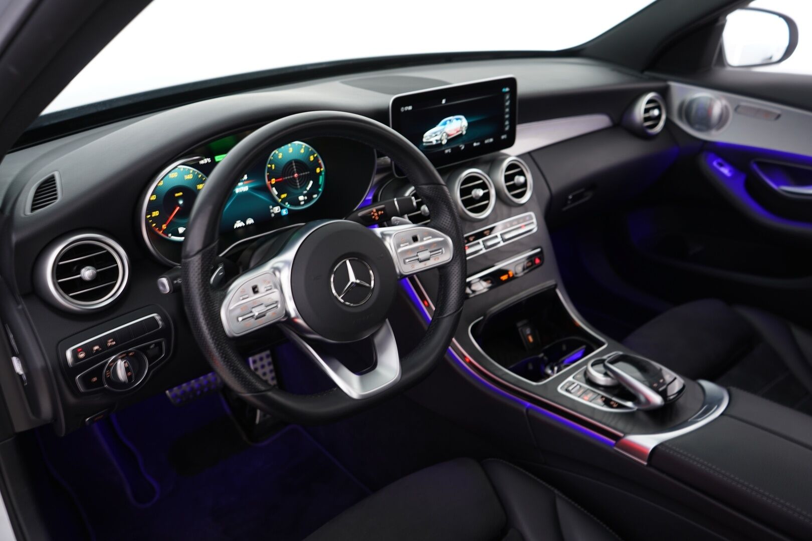 Mercedes-Benz C 2020 300 de T A Business AMG Edition EQ Power * DTR+Q / Panorama / Burmester / 360-Kamera / Multibeam / AirMatic / Keyless - AMG sisä- ja ulkopaketti / Puhdas Carvertical / SUPER VARUSTEET / Juuri huollettu&katsastettu