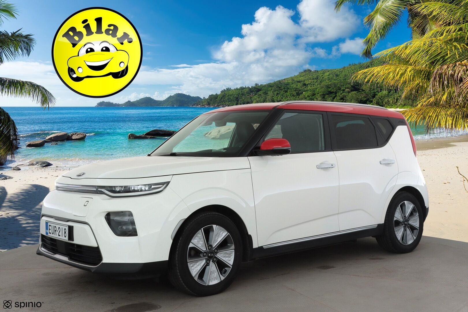 Kia e-Soul 2020 Supreme 64 kWh 204 hv - | ACC | ILP | HUD | Harman/Kardon | Sähkönahat | P.kamera | Keyless | LFA | BSM | RCTA | Apple & Android | LED | Merkkihuollettu | 2x renkaat aluin |