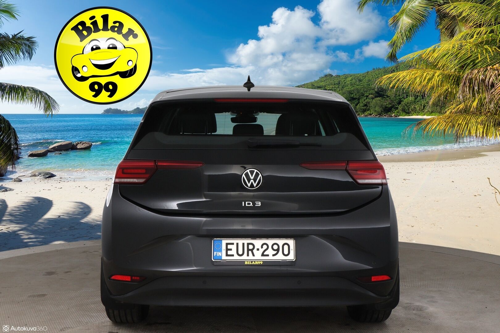 Volkswagen ID.3 2021 Pro Performance Life 150 kW, akku 58 kWh / Adapt. Vak. / Navi / Ambient / Langaton CarPlay & AndroidAuto / Musta sisäkatto / - 2x vanteet & renkaat / Lämpöpumppu / Merkkihuollettu / Siisti!