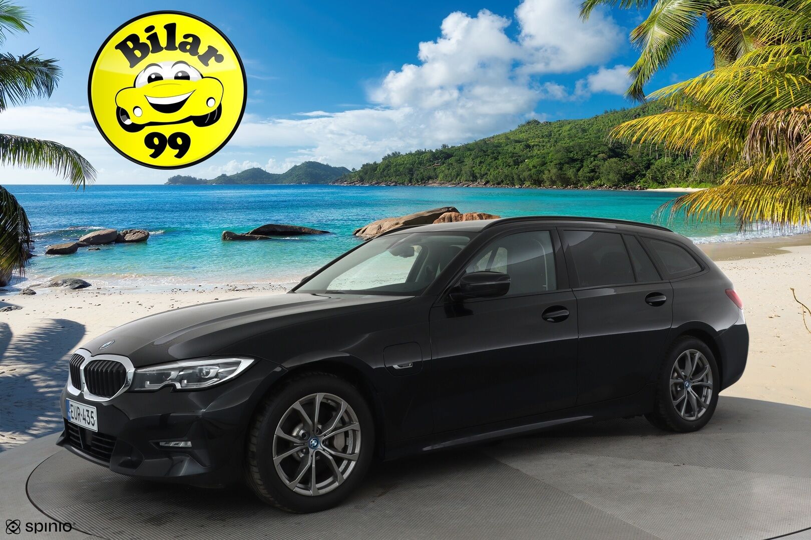 BMW 330 2022 G21 Touring 330e Business Sport **Adapt.vakkari / Hifit / Sporttipenkit / P.tutkat / LED** - Kahdet renkaat aluvanteilla / Digimittaristo / Puolinahat