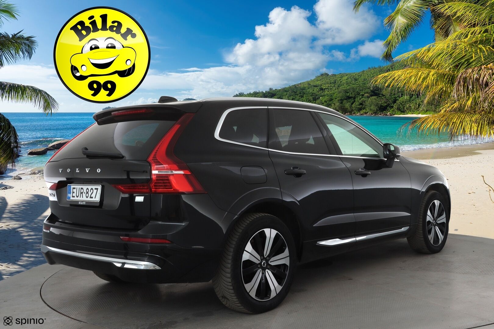 Volvo XC60 2023 T6 AWD Long Range Plus Bright aut * ACC / Koukku / Webasto / Muistipenkit / Full-LED / Panorama / Facelift / P.Kamera * - 1.Om Suomi-auto / Akku kuntotarkastettu / Kahdet renkaat aluvanteilla / Merkkihuollettu