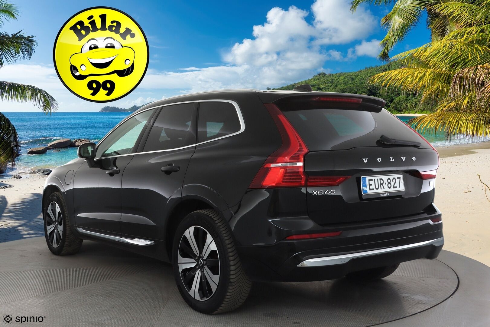 Volvo XC60 2023 T6 AWD Long Range Plus Bright aut * ACC / Koukku / Webasto / Muistipenkit / Full-LED / Panorama / Facelift / P.Kamera * - 1.Om Suomi-auto / Akku kuntotarkastettu / Kahdet renkaat aluvanteilla / Merkkihuollettu