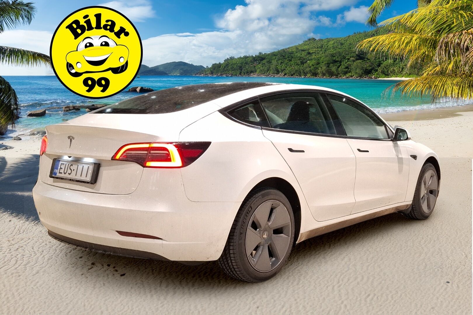 Tesla Model 3 2023 RWD / 1-om Suomi-auto / Premium audio / Matrix-led / - 3,99 % KORKOTARJOUS TÄHÄN AUTOON - AMD Ryzen / Lämpöpumppu / Lasikatto / 