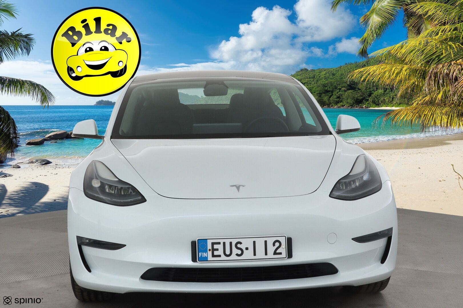 Tesla Model 3 2023 Long-Range RWD - | ILP | Lasikatto | ACC | Matrix-LED | P.Kamera | Muistipenkki |  Premium Speakers | Navi | Kaistavahti | Keyless | 1-om Suomi-auto | 2x Latauskaapelit | Kahdet renkaat |