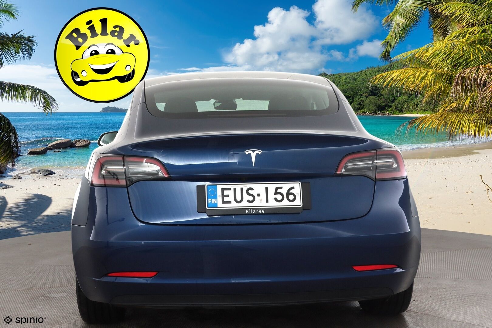 Tesla Model 3 2023 RWD - | 1-om suomiauto | ACC | ILP | Ryzen | Lasikatto | Matrix | Sähkönahat | Muistipenkki | P.kamera | Keyless | Autosteer | 2x renkaat aluin | ALV |