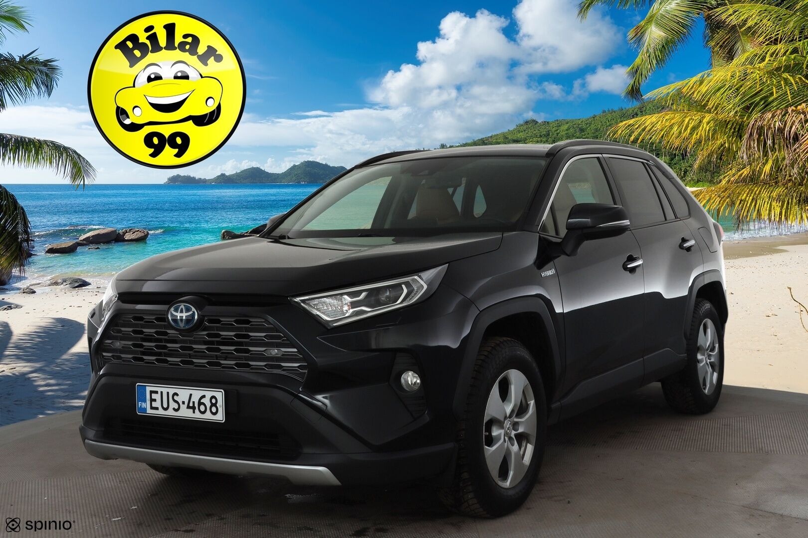 Toyota RAV4 2021 2,5 Hybrid AWD-i Premium * ACC / P.kamera / LED / Muistipenkki / Vaaleat nahat / KeylessGo / Sähköluukku * - Kahdet renkaat aluvanteilla 