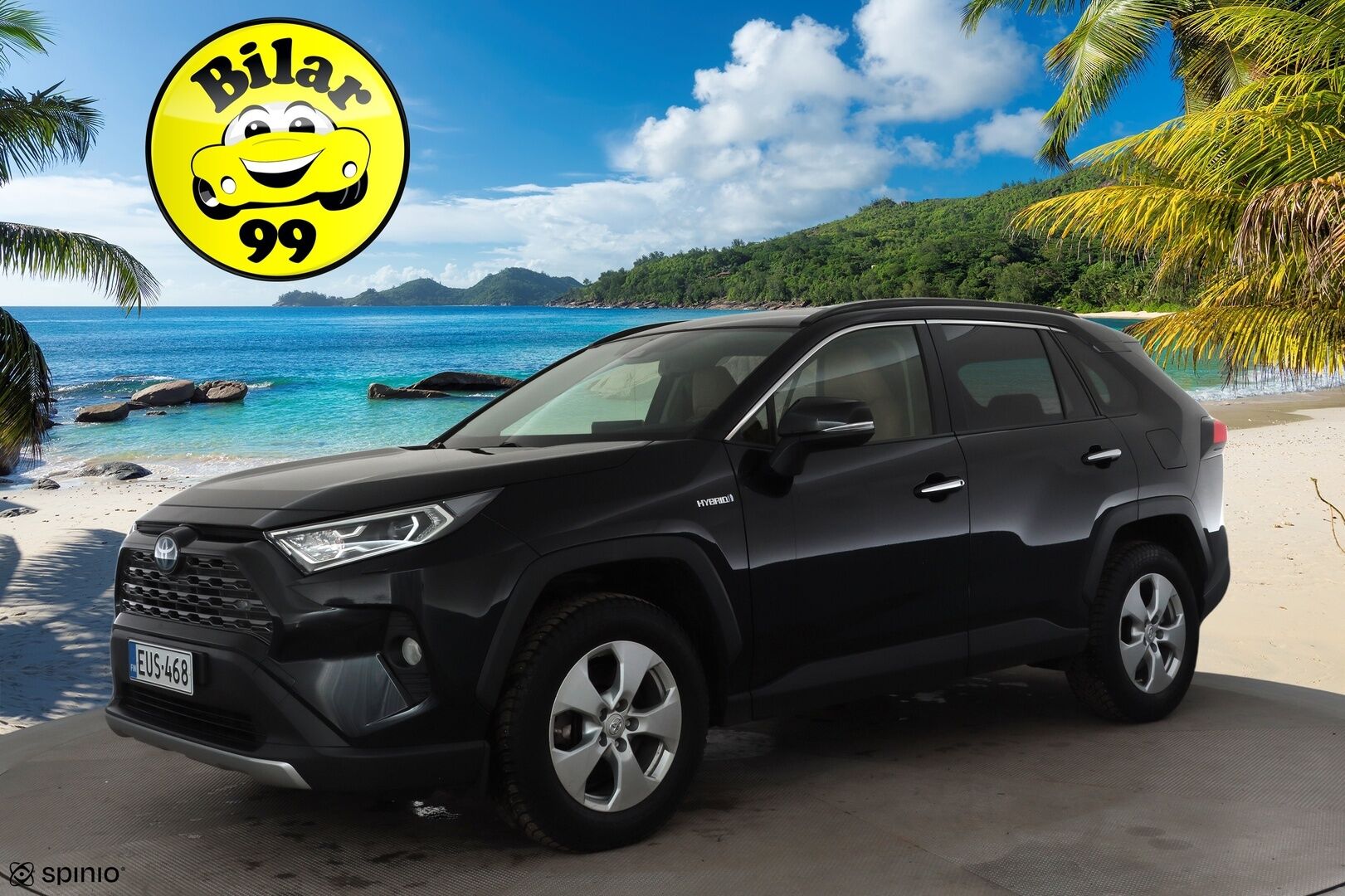 Toyota RAV4 2021 2,5 Hybrid AWD-i Premium * ACC / P.kamera / LED / Muistipenkki / Vaaleat nahat / KeylessGo / Sähköluukku * - Kahdet renkaat aluvanteilla 
