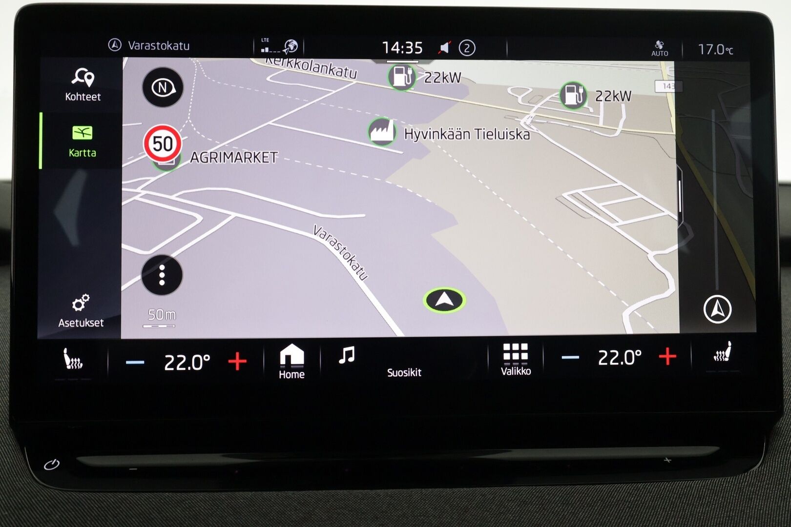 Skoda Enyaq 2023 80 iV - | ACC | ILP | Koukku | LED | Puolinahat | Ratinlämmitys | P.Kamera | Digimittaristo | Keyless | Apple&Android | 1.Om Suomi-auto | Kahdet Renkaat | Merkkihuollettu |