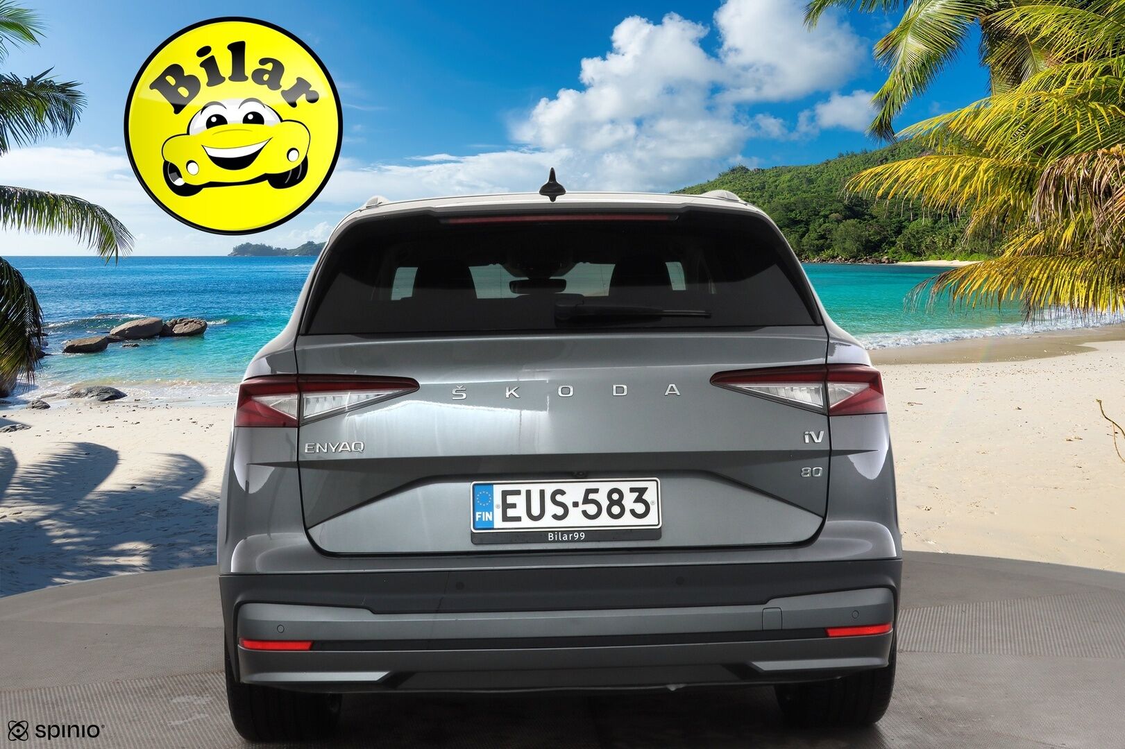 Skoda Enyaq 2023 80 iV - | ACC | ILP | Koukku | LED | Puolinahat | Ratinlämmitys | P.Kamera | Digimittaristo | Keyless | Apple&Android | 1.Om Suomi-auto | Kahdet Renkaat | Merkkihuollettu |