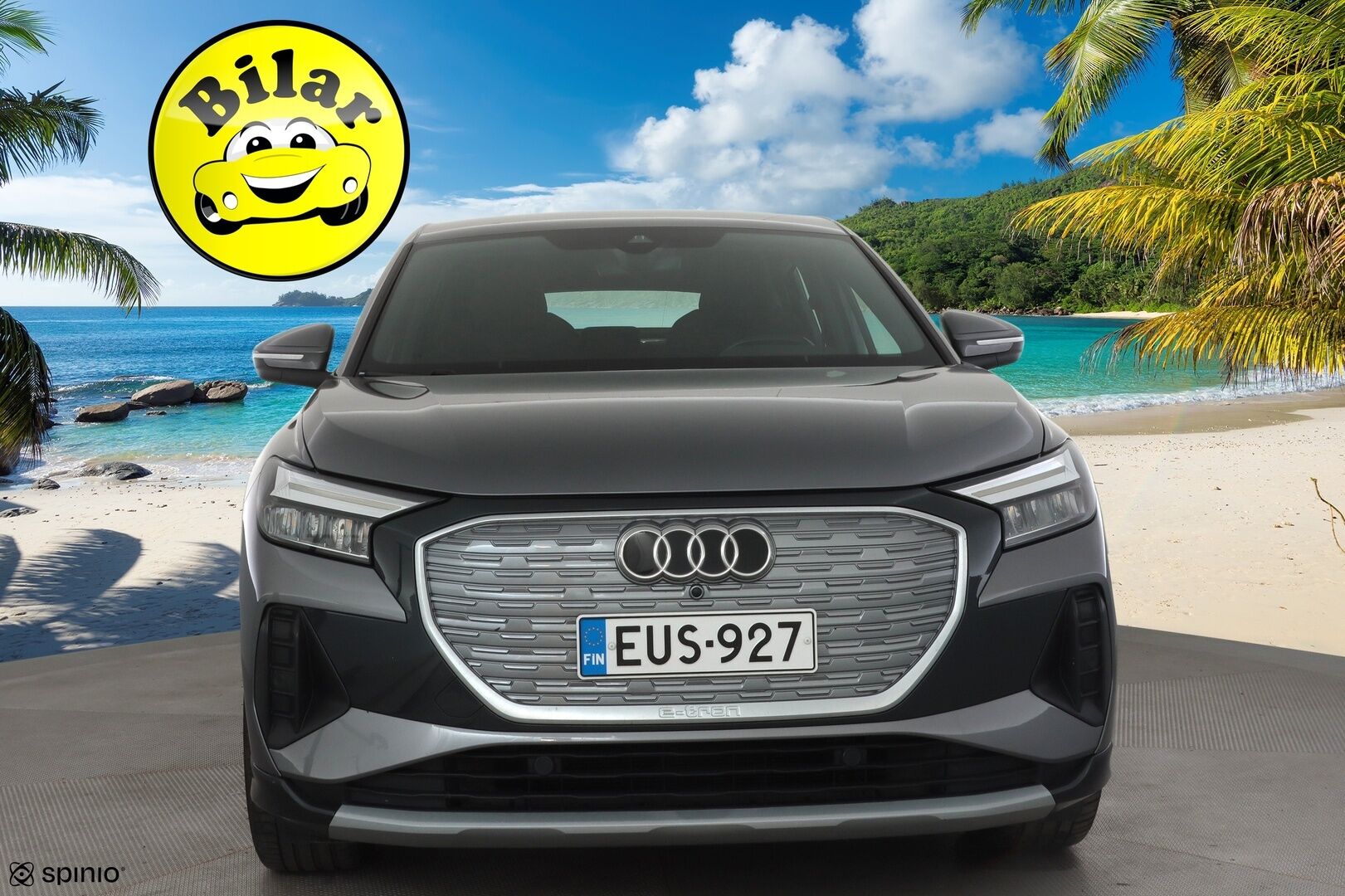 Audi Q4 e-tron 2023 40 e-tron Sportback Limited - | ACC | ILP | SONOS | Sporttipenkit | Ambient light | Keyless | Digimittaristo | P.kamera | Navi | 1-om suomiauto | 2x renkaat aluin | 