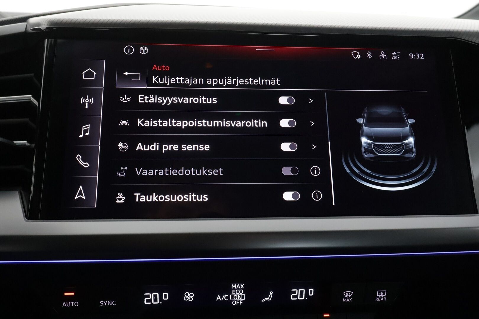 Audi Q4 e-tron 2023 40 e-tron Sportback Limited - | ACC | ILP | SONOS | Sporttipenkit | Ambient light | Keyless | Digimittaristo | P.kamera | Navi | 1-om suomiauto | 2x renkaat aluin | 