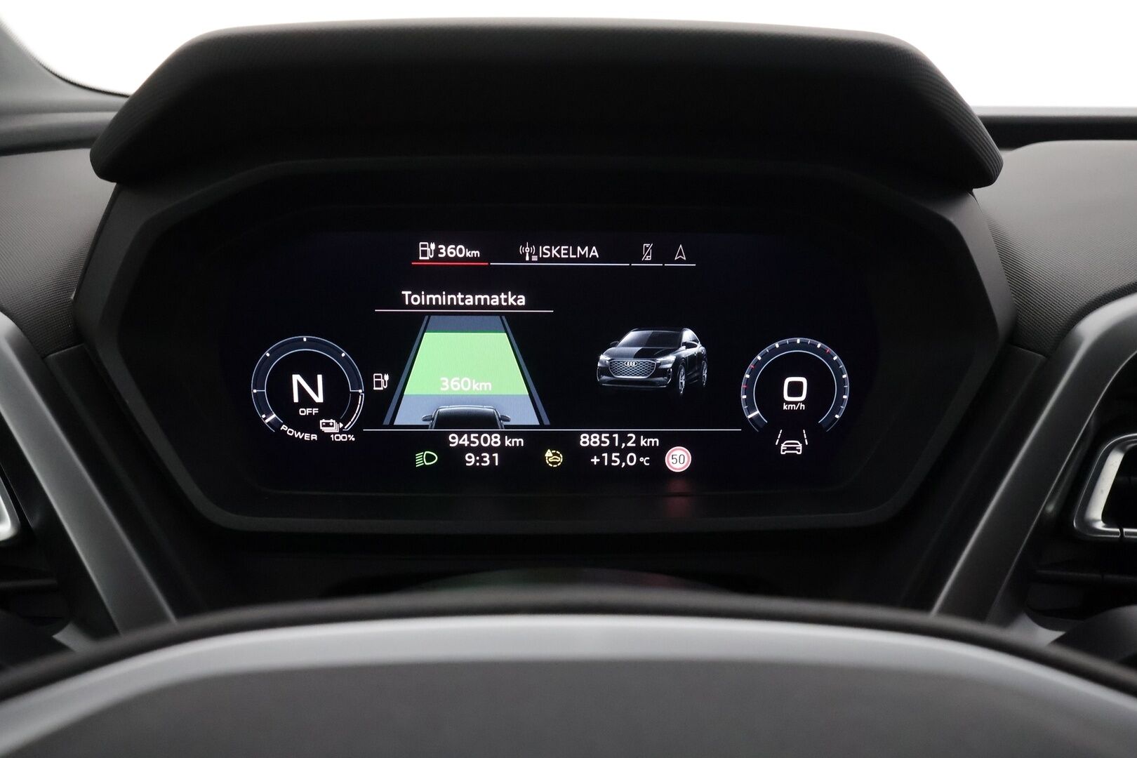 Audi Q4 e-tron 2023 40 e-tron Sportback Limited - | ACC | ILP | SONOS | Sporttipenkit | Ambient light | Keyless | Digimittaristo | P.kamera | Navi | 1-om suomiauto | 2x renkaat aluin | 