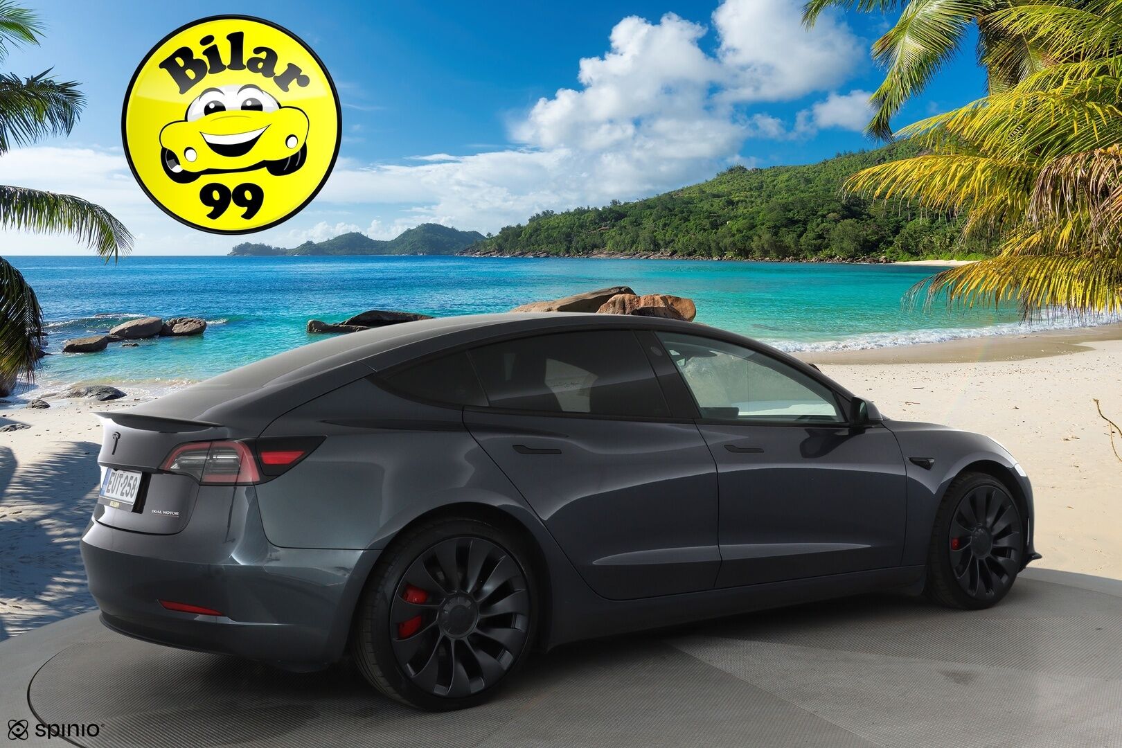 Tesla Model 3 2022 Performance **Lasikatto / Matrix LED / P.kamera / Lämpöpumppu / Mustat nahat** - 3,99 % KORKOTARJOUS TÄHÄN AUTOON 31.8. ASTI! - Kahdet renkaat aluvanteilla / Premium Audio