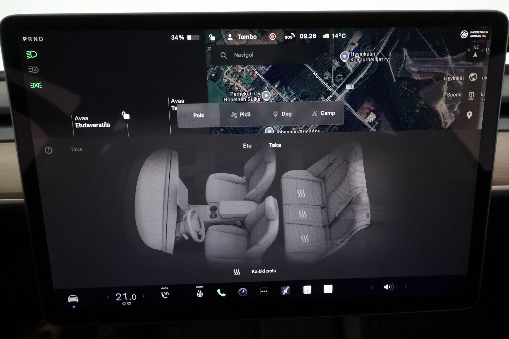 Tesla Model 3 2022 Performance **Lasikatto / Matrix LED / P.kamera / Lämpöpumppu / Mustat nahat** - 3,99 % KORKOTARJOUS TÄHÄN AUTOON 31.8. ASTI! - Kahdet renkaat aluvanteilla / Premium Audio