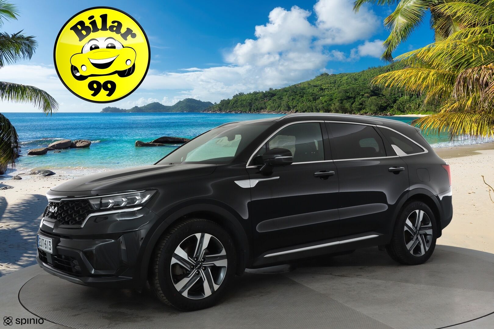 Kia Sorento 2023 1,6 T-GDI Hybrid AWD Business Luxury AT 5P **ACC / HUD / 360° / Bose / Panorama / Muistipenkki / Ilmastoidut nahat / Navi** - 3,99 % KORKOTARJOUS TÄHÄN AUTOON 23.9. ASTI! - Webasto / 1.Om Suomi-auto / Kahdet renkaat aluvanteilla