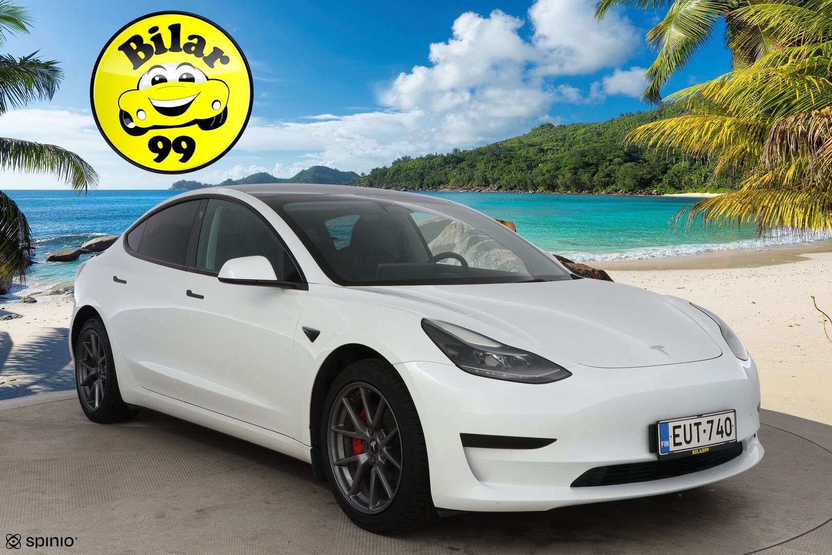 Tesla Model 3 2023 Standard Range Plus - AMD Ryzen / Lämpöpumppu / Lasikatto / Matrix-LED / Adapt.Vakkari / P.Kamera / Juuri saapunut Tampereelle!