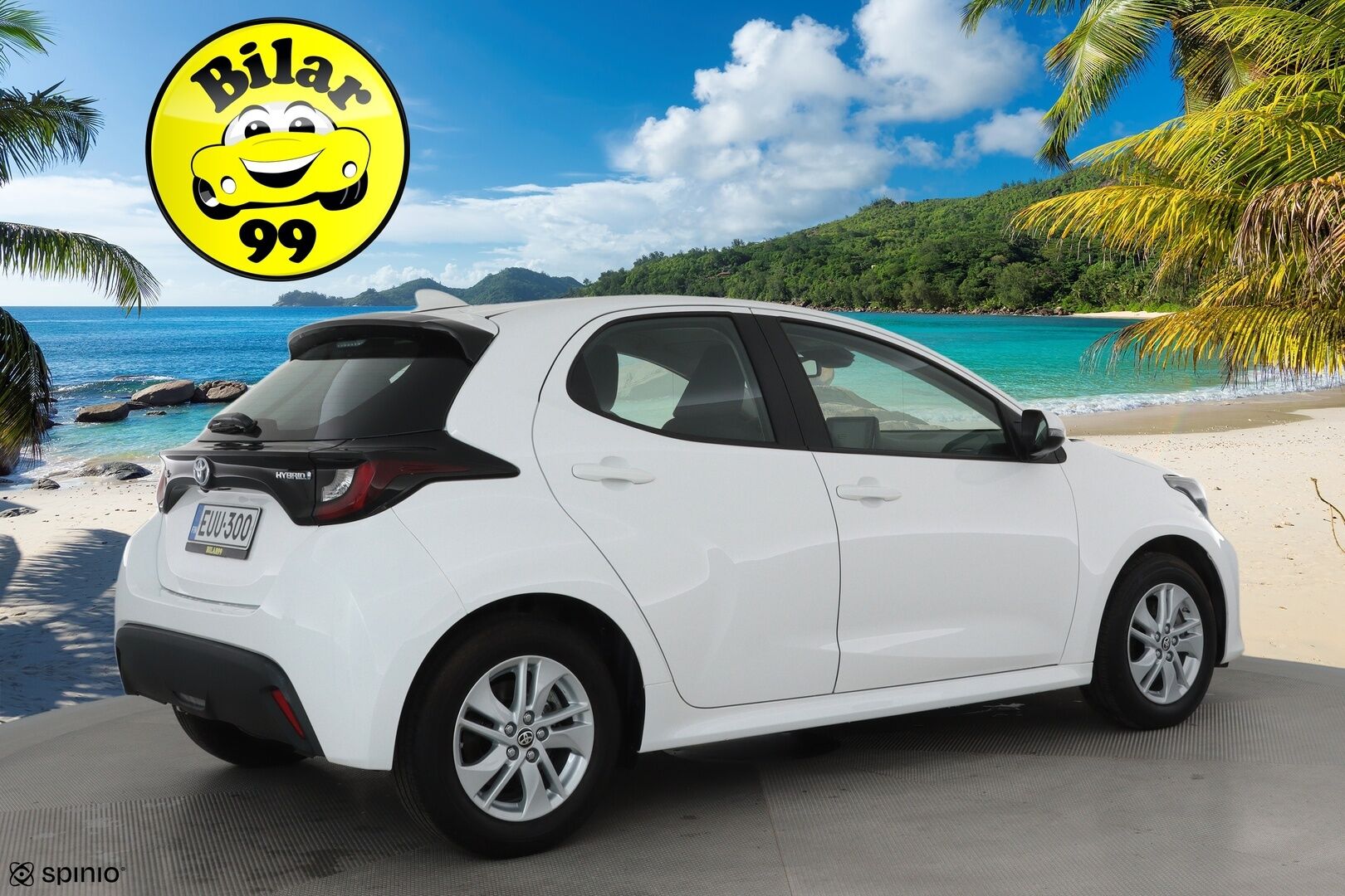 Toyota Yaris 2023 1,5 Hybrid Active Online Edition **Adapt.vakkari / KeylessGo / P.kamera / Navi / Ratinlämmitin / Apple&Android** - 1.Om Suomi-auto / Kahdet renkaat aluvanteilla 