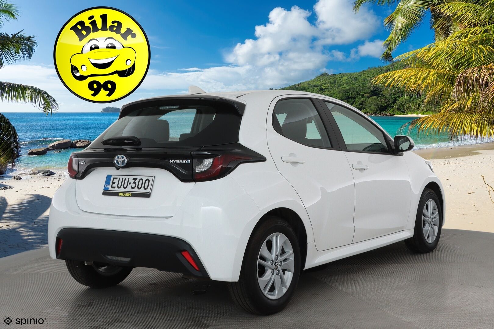 Toyota Yaris 2023 1,5 Hybrid Active Online Edition **Adapt.vakkari / KeylessGo / P.kamera / Navi / Ratinlämmitin / Apple&Android** - 1.Om Suomi-auto / Kahdet renkaat aluvanteilla 