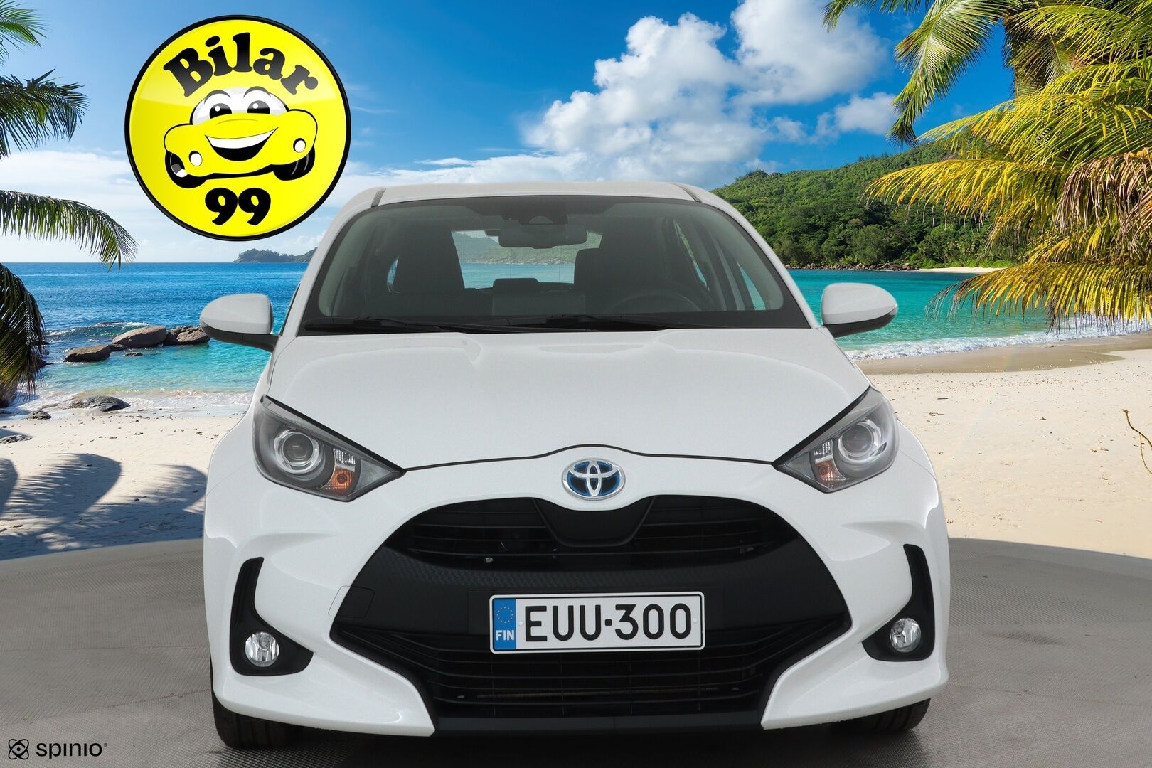 Toyota Yaris 2023 1,5 Hybrid Active Online Edition **Adapt.vakkari / KeylessGo / P.kamera / Navi / Ratinlämmitin / Apple&Android** - 1.Om Suomi-auto / Kahdet renkaat aluvanteilla 