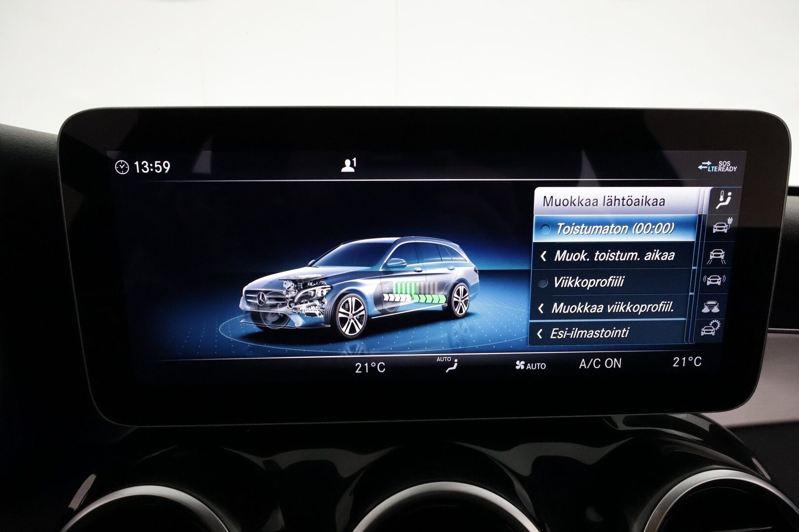 Mercedes-Benz C 2020 300 de T A Business AMG Edition EQ Power **Multibeam / Koukku / P.kamera / Sporttipenkit / Navi / Digimittaristo** - 2x Latauskaapelit / Kahdet Renkaat