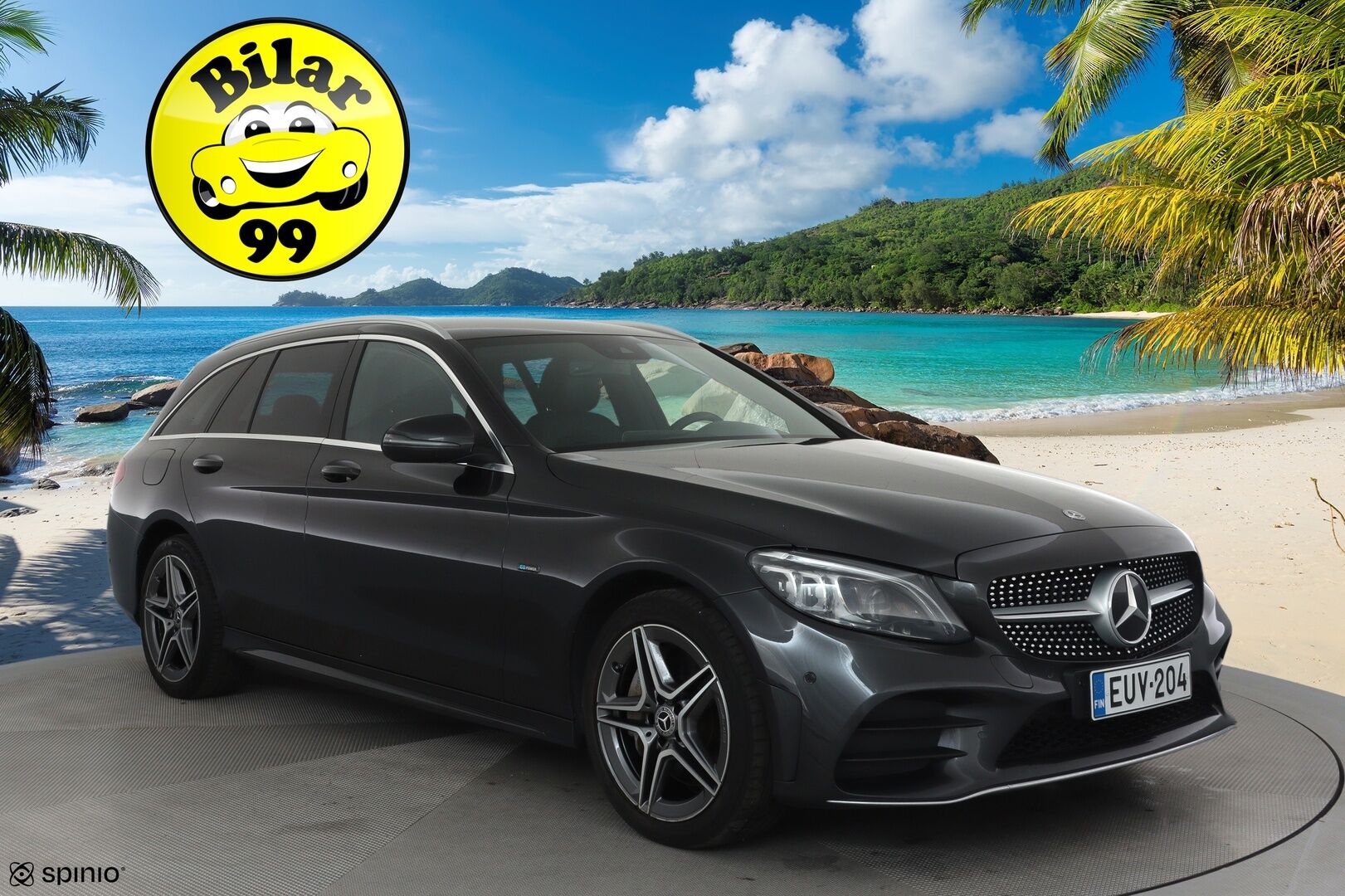 Mercedes-Benz C 2020 300 de T A Business AMG Edition EQ Power **Multibeam / Koukku / P.kamera / Sporttipenkit / Navi / Digimittaristo** - 2x Latauskaapelit / Kahdet Renkaat