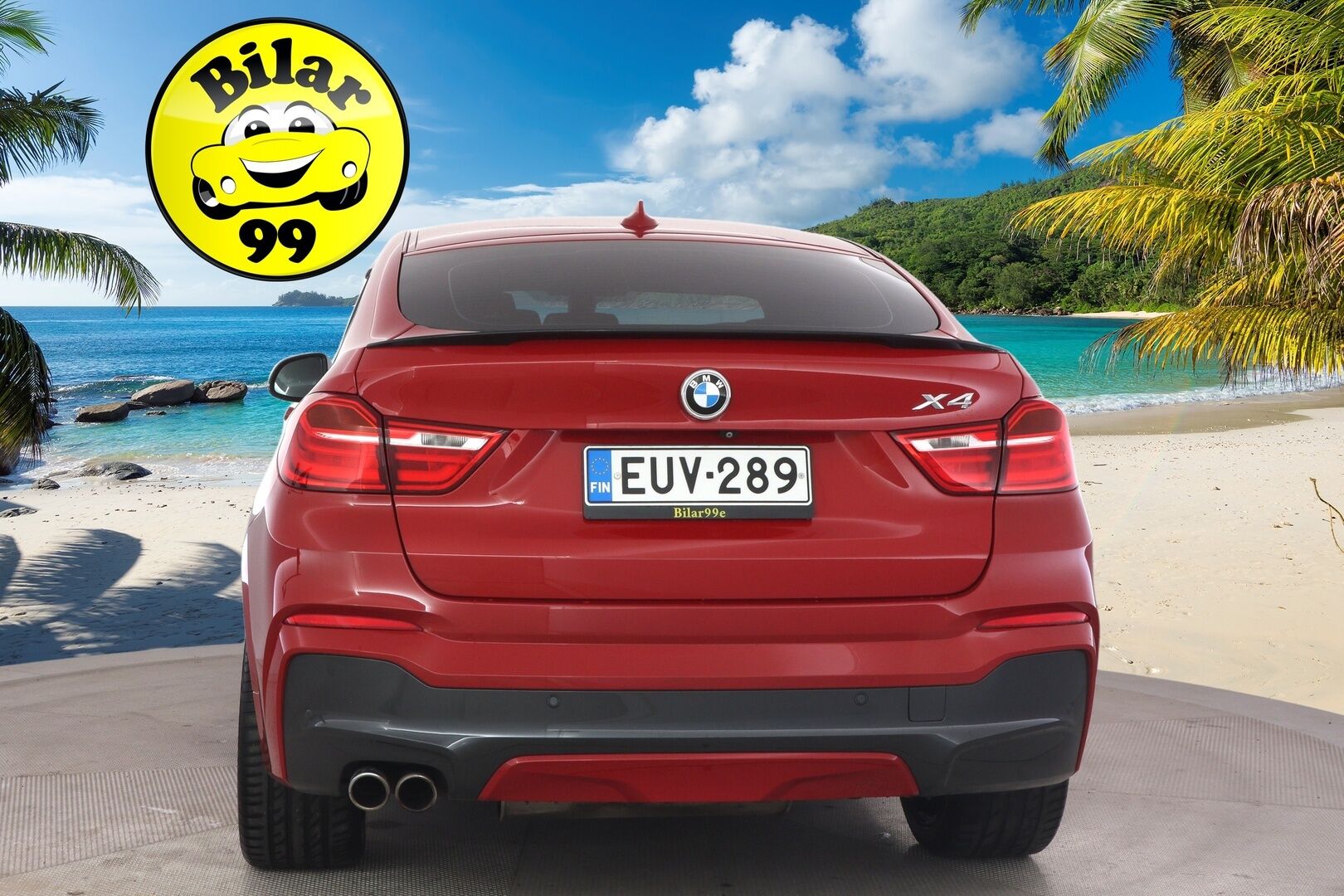 BMW X4 2015 M-Sport F26 xDrive35d A Business *Suomi-auto / Adaptiiviset ajovalot / Muistipenkki / Webasto / Prof.Navi / Puolinahkasisusta* - *Harvinainen Suomiauto / Todella kattavasti varusteltu / Hyvin pidetty&merkkihuollettu!*