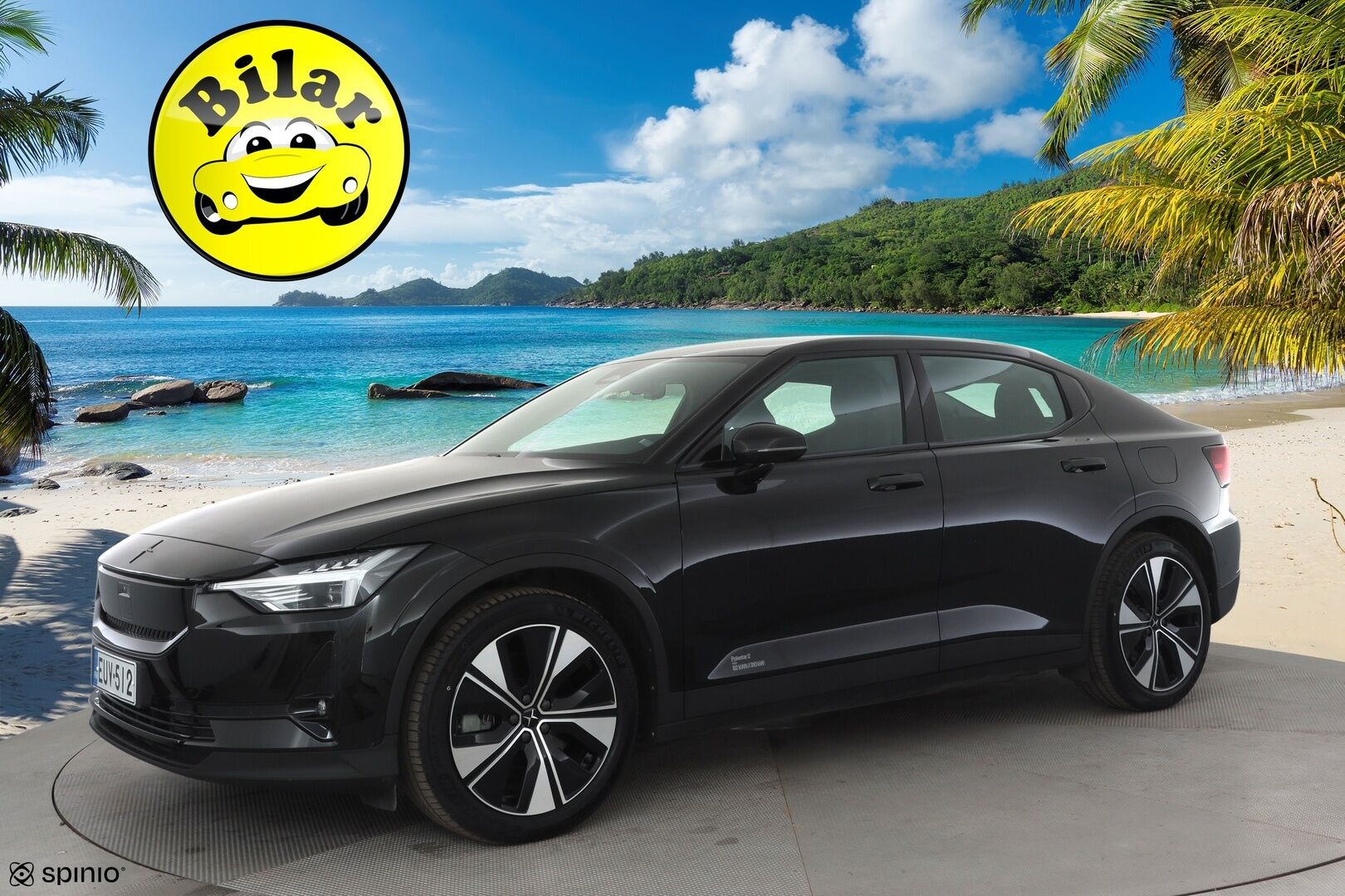 Polestar 2 2024 Long range Dual motor, 310kW, 82kWh - | Pilot assist | Pixel-LED | 360-Kamera | High Performance Audio | Muistipenkki | Keyless | Apple&Android | Suomi-auto | Merkkihuollettu | Kahdet Renkaat |