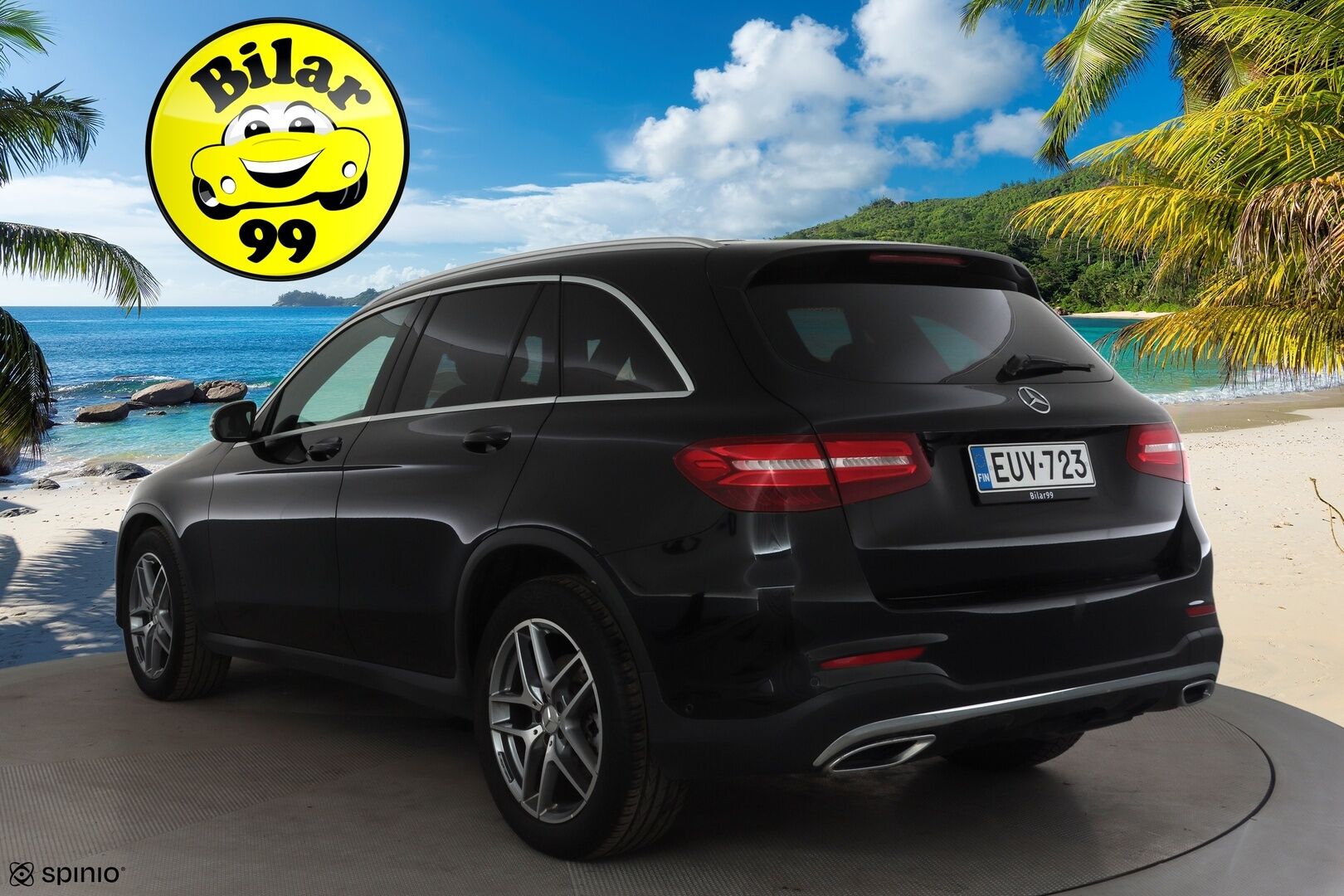 Mercedes-Benz GLC 2018 220 d 4Matic A Premium Business AMG * Vakkari / Panorama / Webasto / Koukku / P.tutkat / Puolisähköt sporttipenkit * - Kahdet renkaat