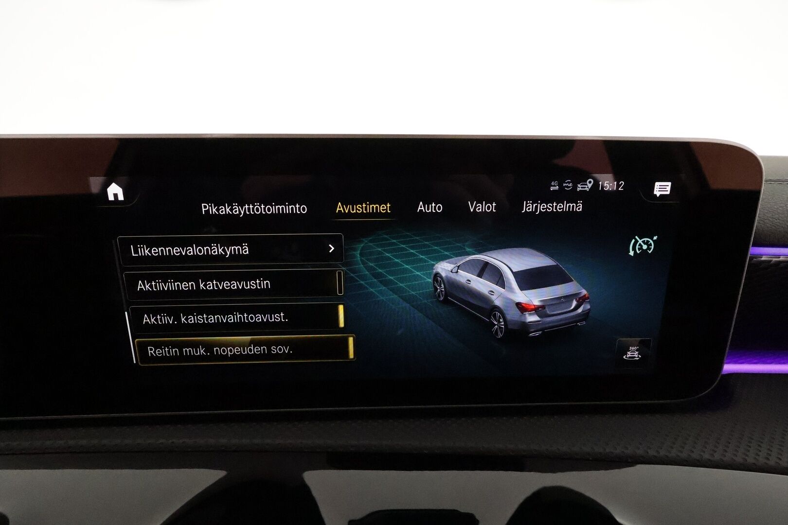 Mercedes-Benz A 2019 250 e A sedan Business Style EQ Power *Distronic + / Multibeam / Sporttinahat Muistilla / 360° / HUD / Navi / Keyless* - Kahdet Renkaat