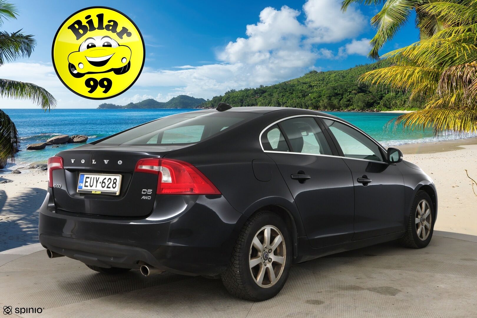 Volvo S60 2012 D5 AWD Momentum Business aut / Lohkolämm. / Nahat / 2x renkaat / Huoltokirja - YritysOutlet - Myydään vain yrityksille - Suomi auto / Jakopää vaihdettu 2022!