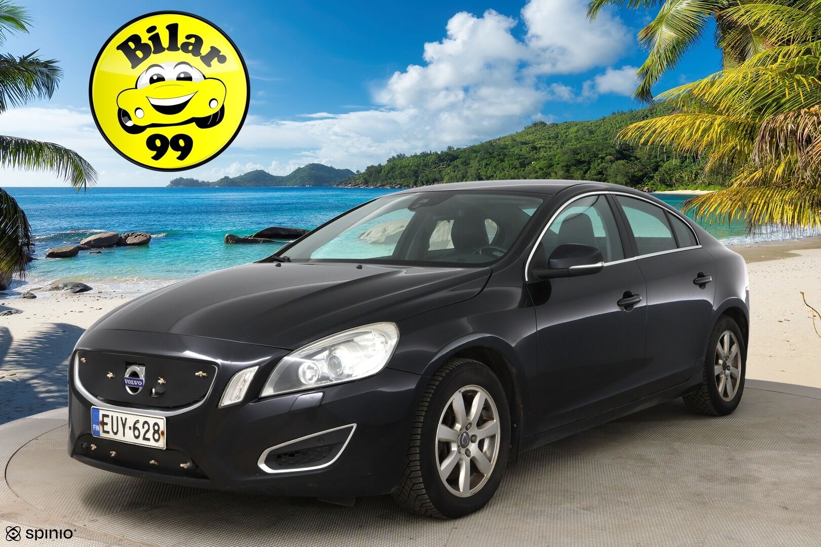 Volvo S60 2012 D5 AWD Momentum Business aut / Lohkolämm. / Nahat / 2x renkaat / Huoltokirja - YritysOutlet - Myydään vain yrityksille - Suomi auto / Jakopää vaihdettu 2022!