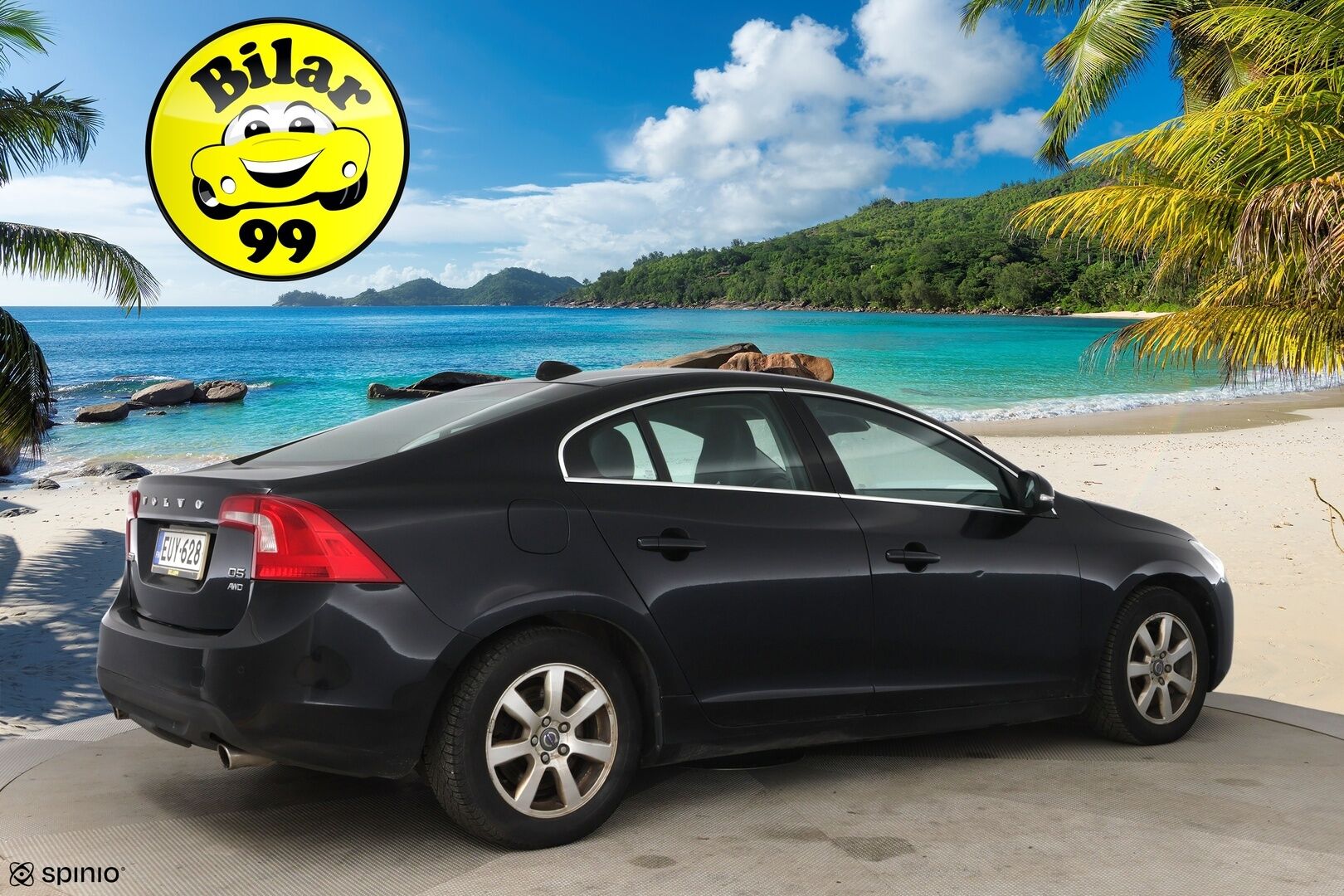 Volvo S60 2012 D5 AWD Momentum Business aut / Lohkolämm. / Nahat / 2x renkaat / Huoltokirja - YritysOutlet - Myydään vain yrityksille - Suomi auto / Jakopää vaihdettu 2022!