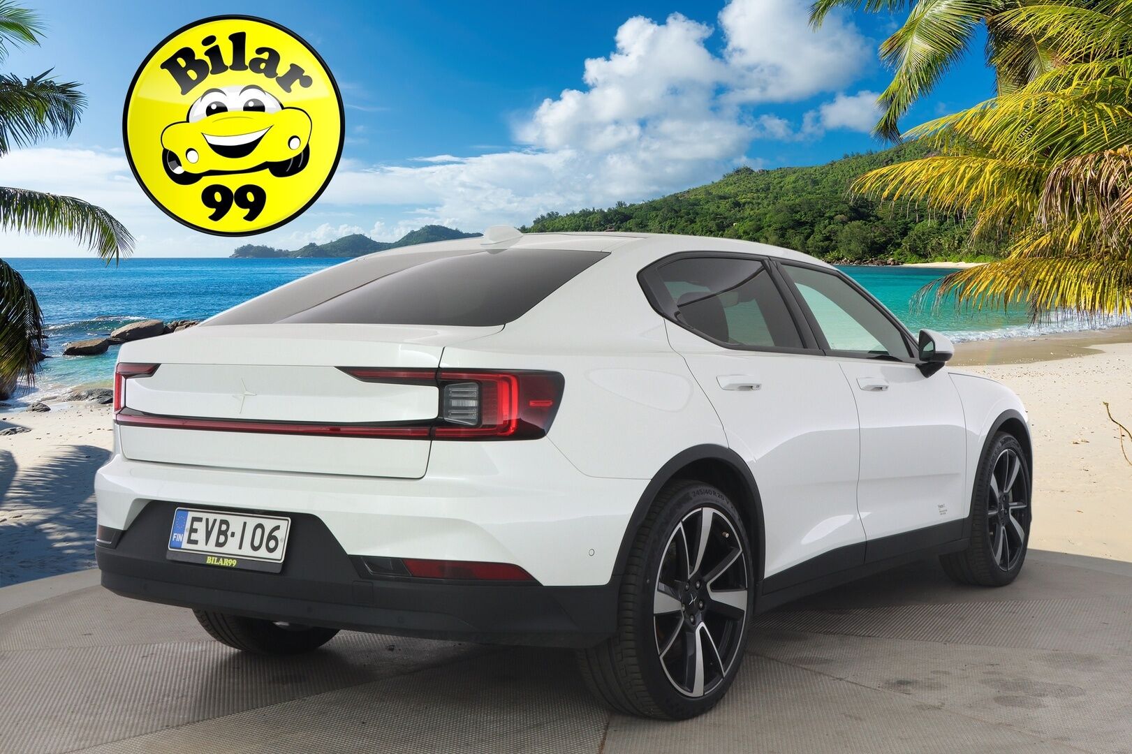 Polestar 2 2021 Launch Edition, 300kW ** Ilmastoidut Nahkapenkit Muistilla / Lasikatto / Lämpöpumppu / Pixel-LED  / Adapt.Vakkari / 360° ** - 3,99 % KORKOTARJOUS TÄHÄN AUTOON - Akku kuntotarkastettu / 2x Latauskaapelit / HUIPPU VARUSTEET!
