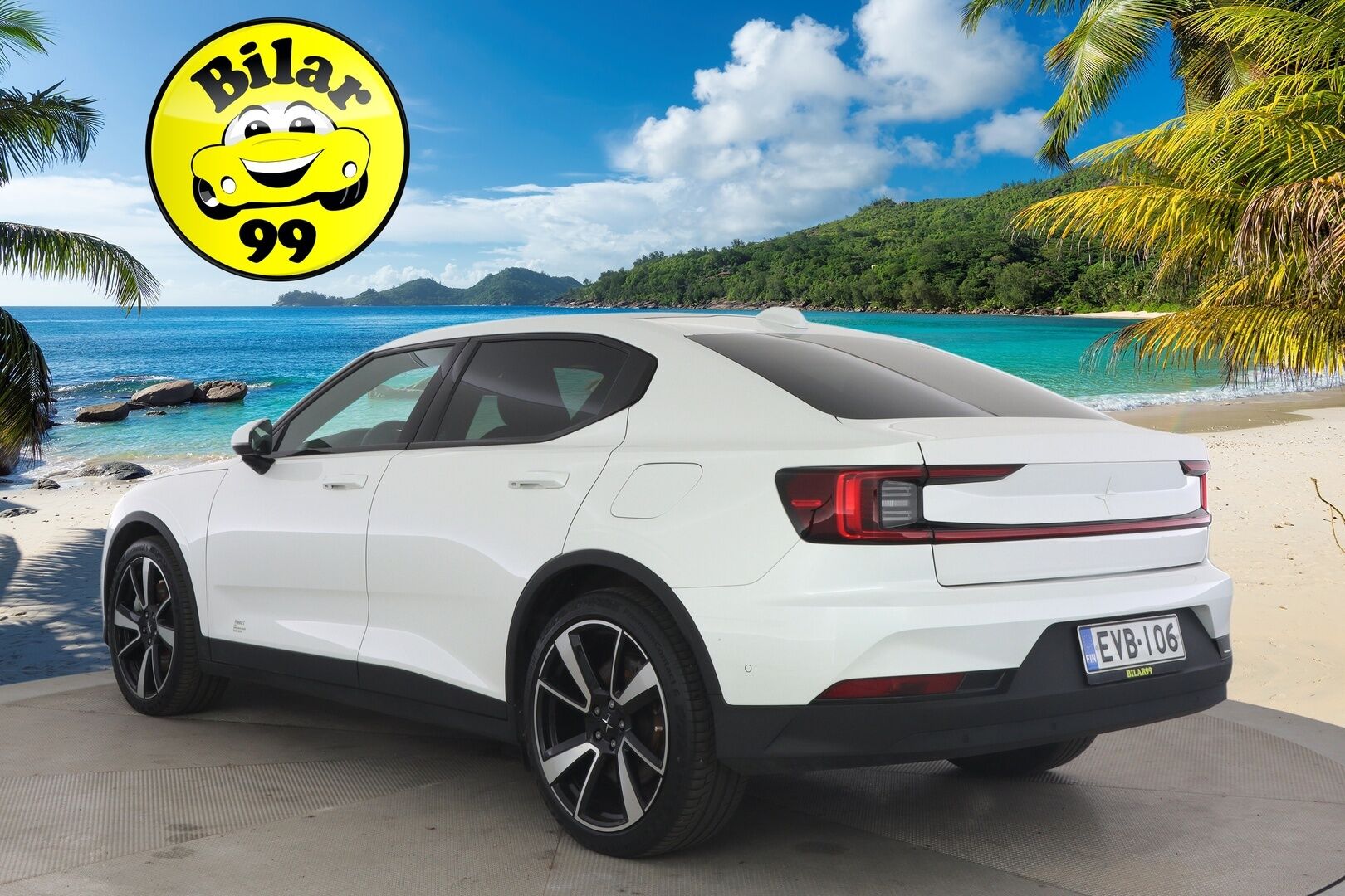 Polestar 2 2021 Launch Edition, 300kW ** Ilmastoidut Nahkapenkit Muistilla / Lasikatto / Lämpöpumppu / Pixel-LED  / Adapt.Vakkari / 360° ** - 3,99 % KORKOTARJOUS TÄHÄN AUTOON - Akku kuntotarkastettu / 2x Latauskaapelit / HUIPPU VARUSTEET!