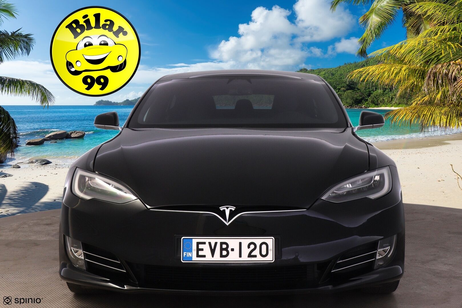 TESLA MODEL S 2018 75D * Myydään vain huutokaupat.com* - Facelift / Premium Connectivity / Ilma-Alusta / Lasikatto / Keyless **