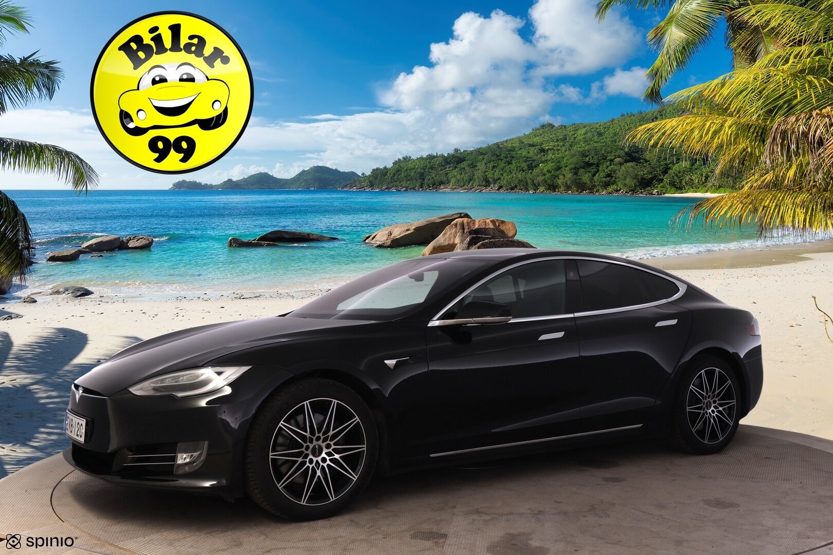 TESLA MODEL S 2018 75D * Myydään vain huutokaupat.com* - Facelift / Premium Connectivity / Ilma-Alusta / Lasikatto / Keyless **