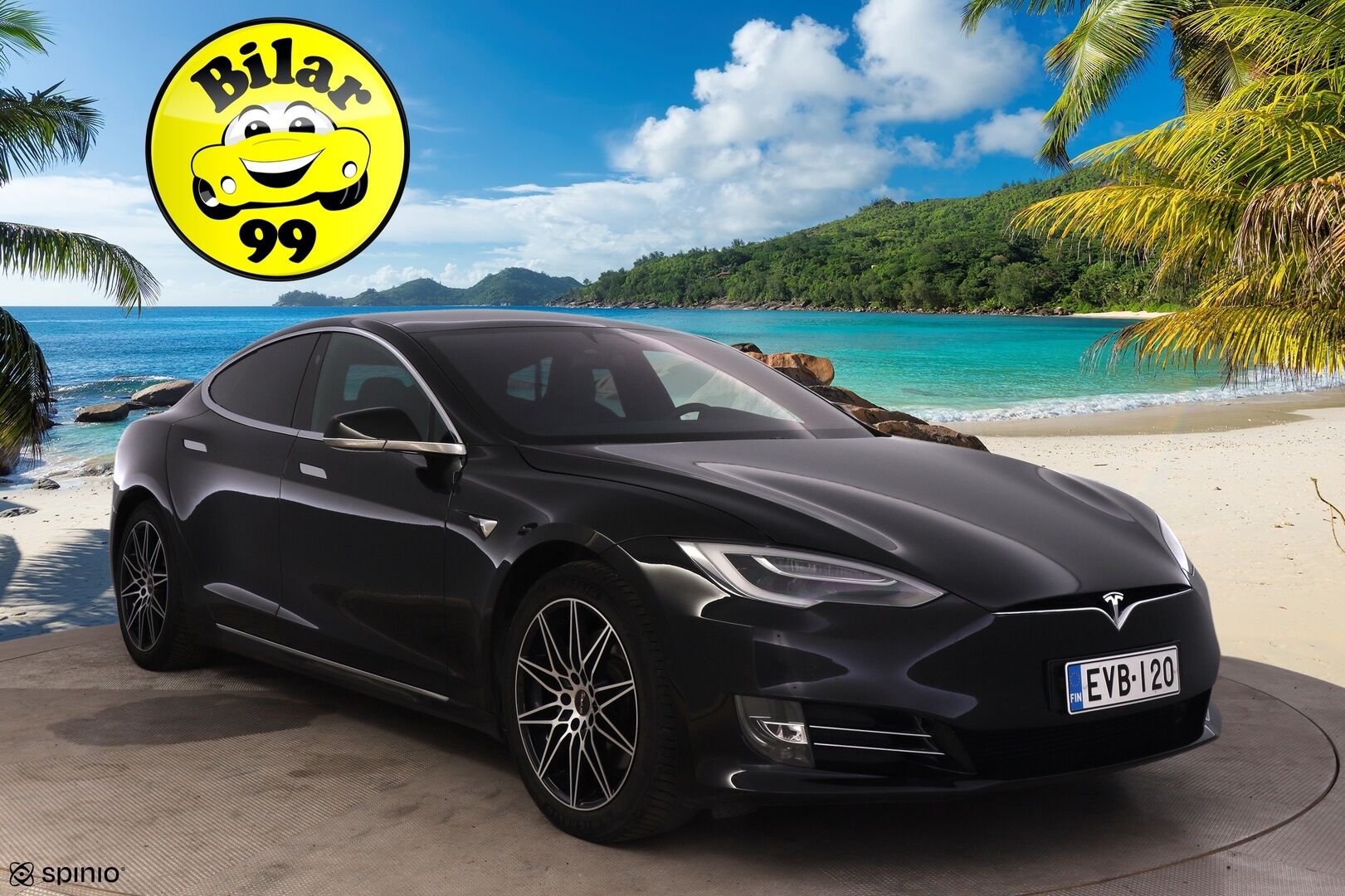 TESLA MODEL S 2018 75D * Myydään vain huutokaupat.com* - Facelift / Premium Connectivity / Ilma-Alusta / Lasikatto / Keyless **
